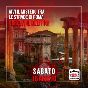 MYSTERY IN THE CITY ROMA 16 AGOSTO 2025