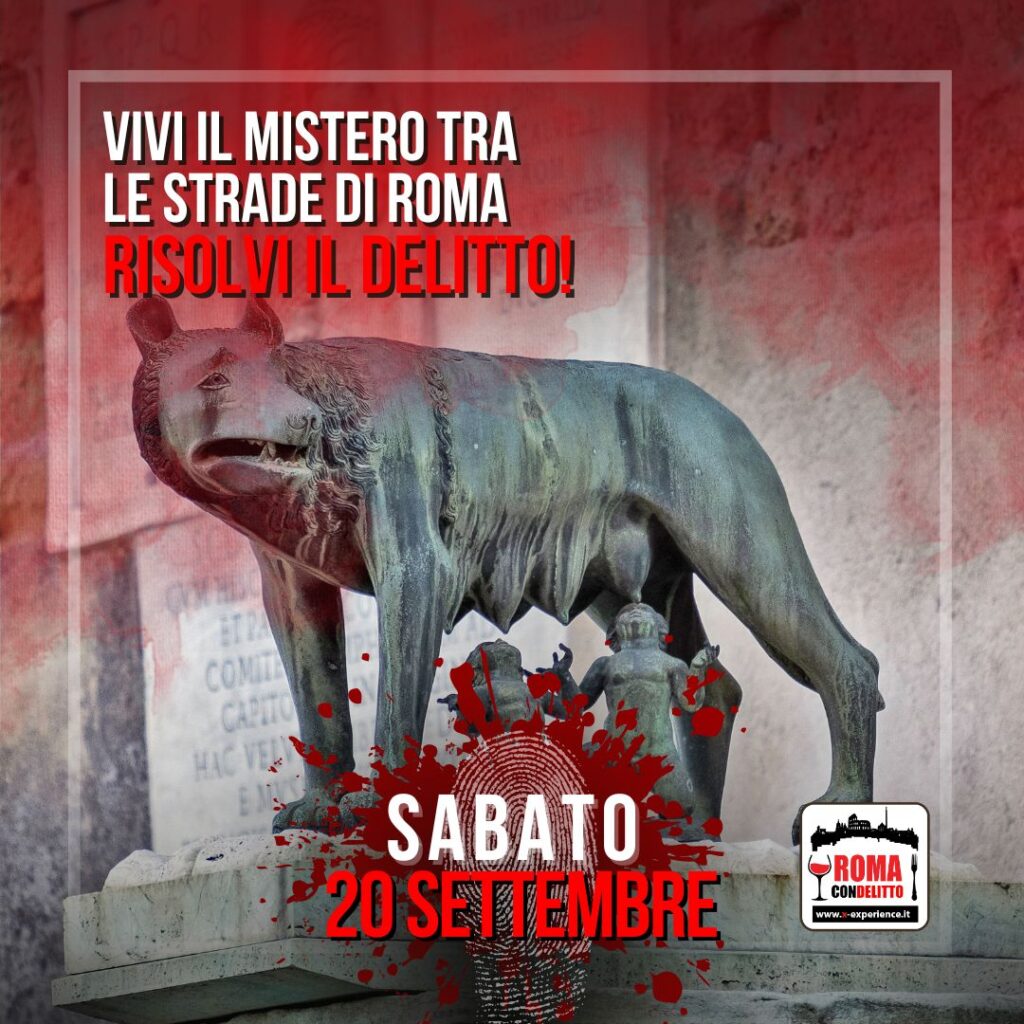MYSTERY IN THE CITY ROMA 20 SETTEMBRE 2025