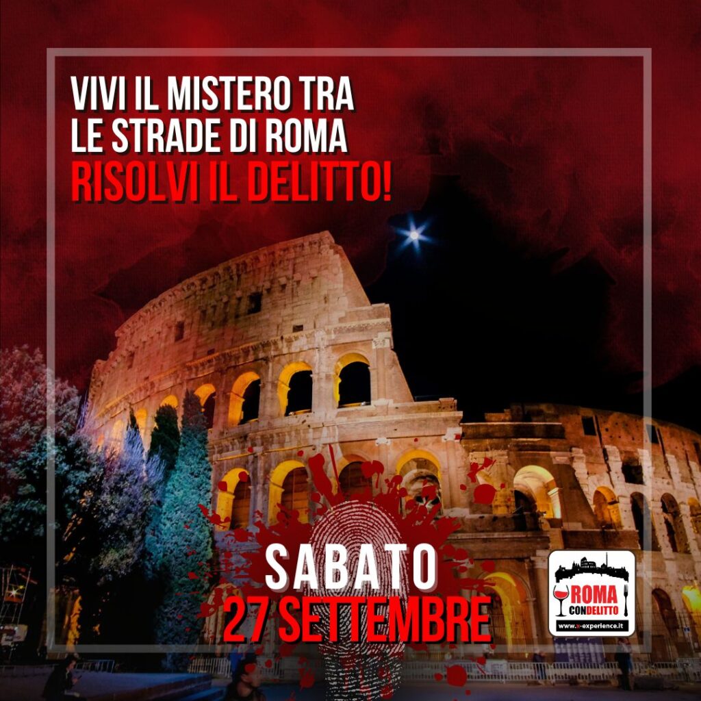 MYSTERY IN THE CITY ROMA 27 SETTEMBRE 2025