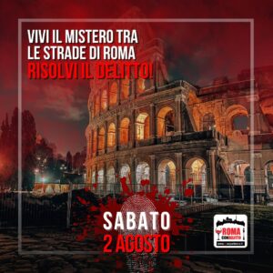 MYSTERY IN THE CITY ROMA - 2 AGOSTO